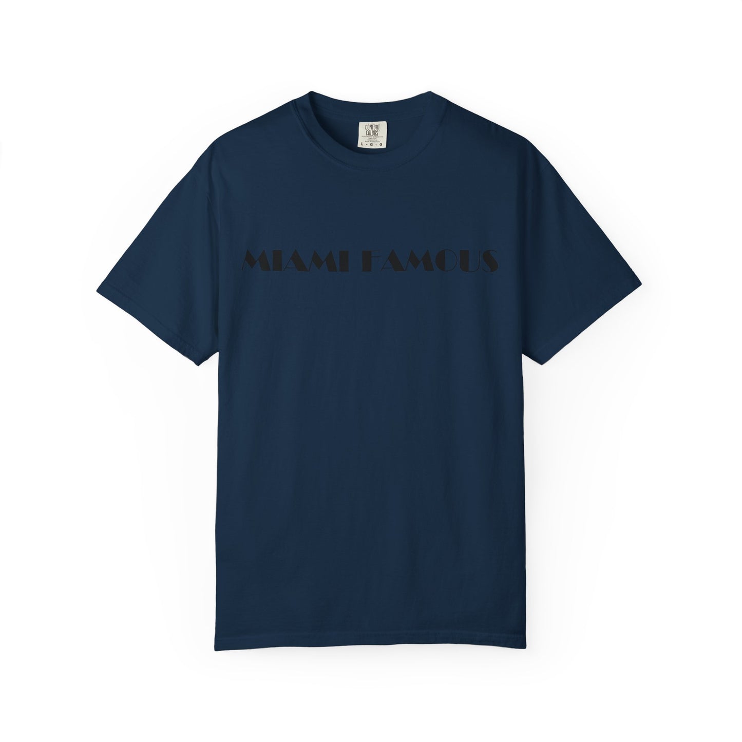 Miami Famous Unisex Casual Summer Tee