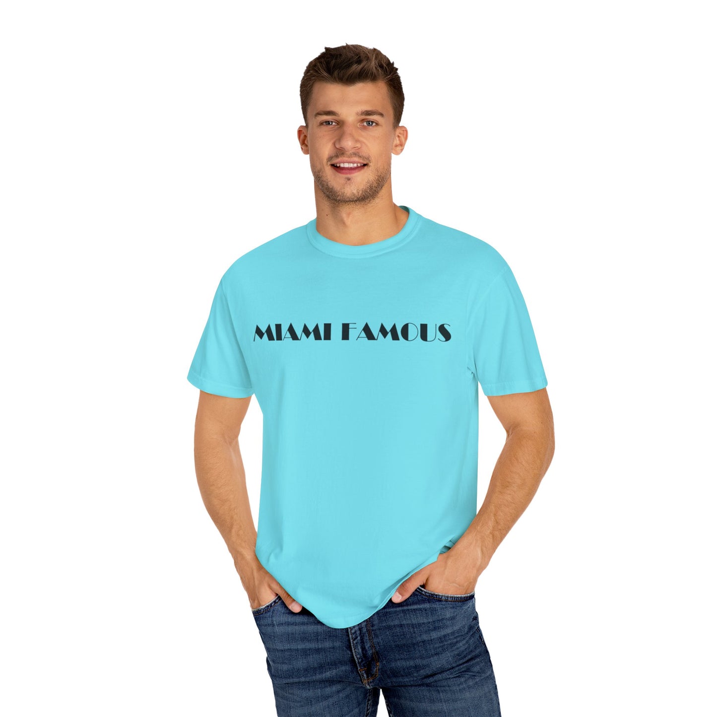 Miami Famous Unisex Casual Summer Tee