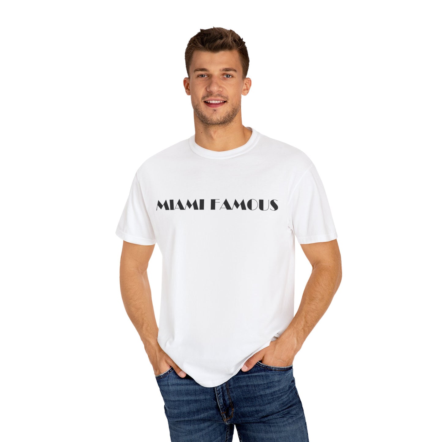 Miami Famous Unisex Casual Summer Tee