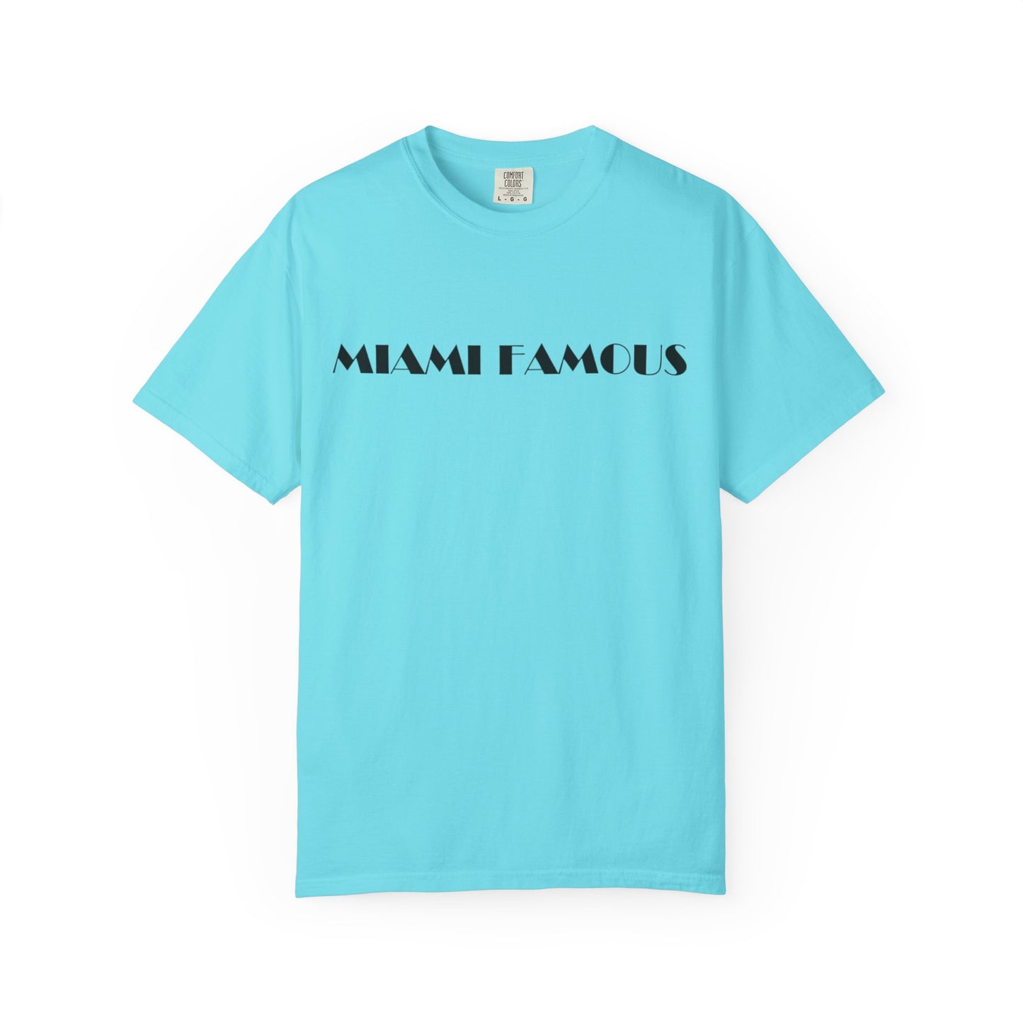 Miami Famous Unisex Casual Summer Tee