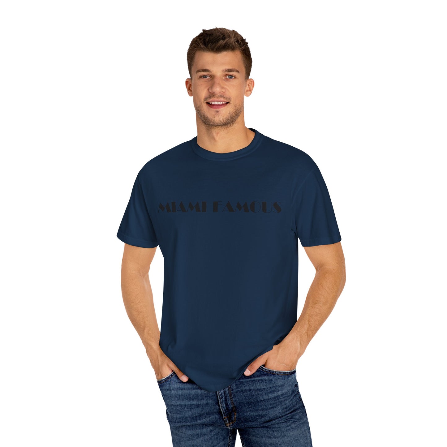 Miami Famous Unisex Casual Summer Tee